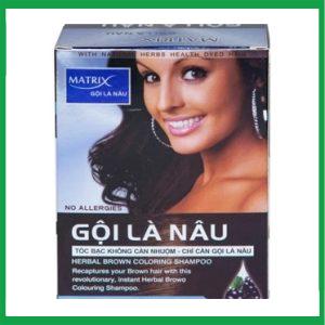 Nhà Thuốc Thanh Vinh - Gội là nâu Matrix (10 gói x 30ml) 2 Nhà Thuốc Thanh Vinh - Goi La Nau Matrix2