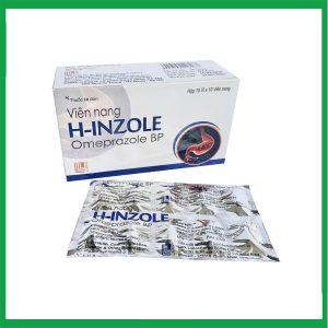 Thuốc H-Inzole 20mg làm giảm acid dạ dày, được dùng để điều trị loét dạ dày-tá tràng