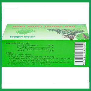 Nhà Thuốc Thanh Vinh - Viên bao đường Hoạt Huyết Dưỡng Não Traphaco (5 vỉ x 20 viên) 3 Nhà Thuốc Thanh Vinh - HHDN4