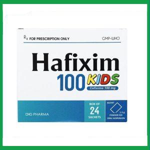 Bột Hafixim 100 Kids DHG điều trị nhiễm khuẩn (24 gói)