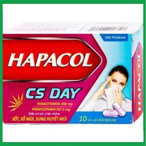 Hapacol CS Day trị triệu chứng cảm cúm, cảm lạnh