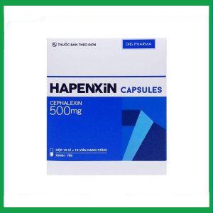Thuốc Hapenxin Capsules DHG điều trị nhiễm khuẩn (10 vỉ x 10 viên)