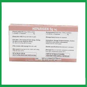 Nhà Thuốc Thanh Vinh - Heparigen 5000mg/10ml điều trị bệnh lý về gan (10 ống) 2 Nhà Thuốc Thanh Vinh - Heparigen 1