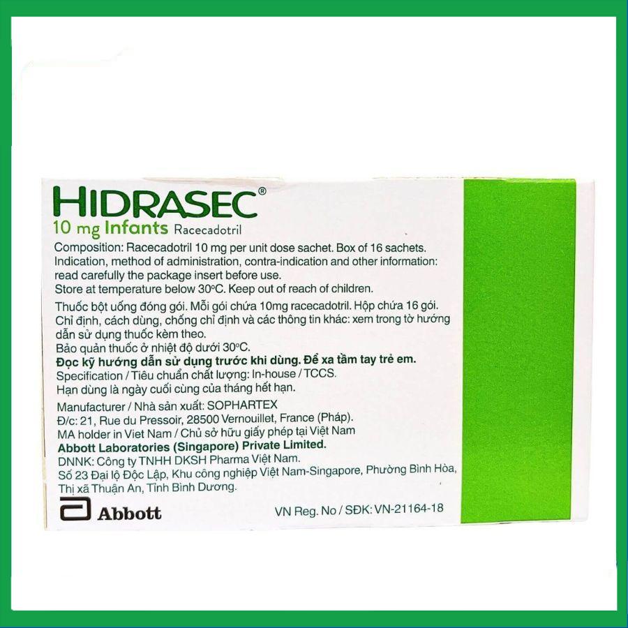 Hidrasec-2.jpg Nhà Thuốc Thanh Vinh - Hidrasec 2