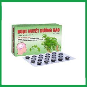 Viên uống tăng tuần hoàn não Hoạt huyết dưỡng não Vinaphar hộp 5 vỉ x 20 viên nén bao phim