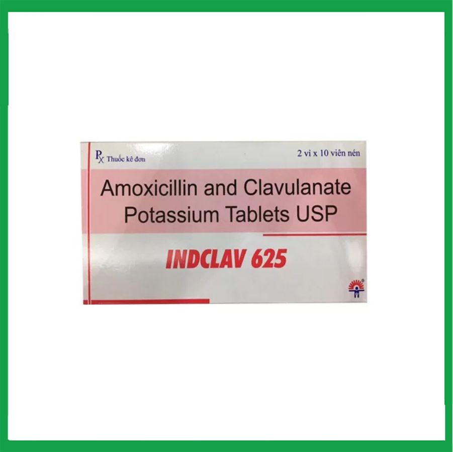 Indclav-625mg.jpg Nhà Thuốc Thanh Vinh - Indclav 625mg