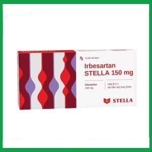 Thuốc Irbesartan 150mg điều trị tăng huyết áp, bệnh thận do tiểu đường (2 vỉ x 14 viên)