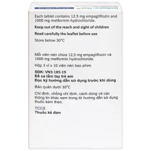 Nhà Thuốc Thanh Vinh - Jardiance Duo 12.5mg 1000mg 2