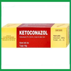 Nhà Thuốc Thanh Vinh - Kem bôi da Ketoconazol 2% điều trị các bệnh nấm da và niêm mạc (10g) 4 Nhà Thuốc Thanh Vinh - Ketoconazol 2 1 1