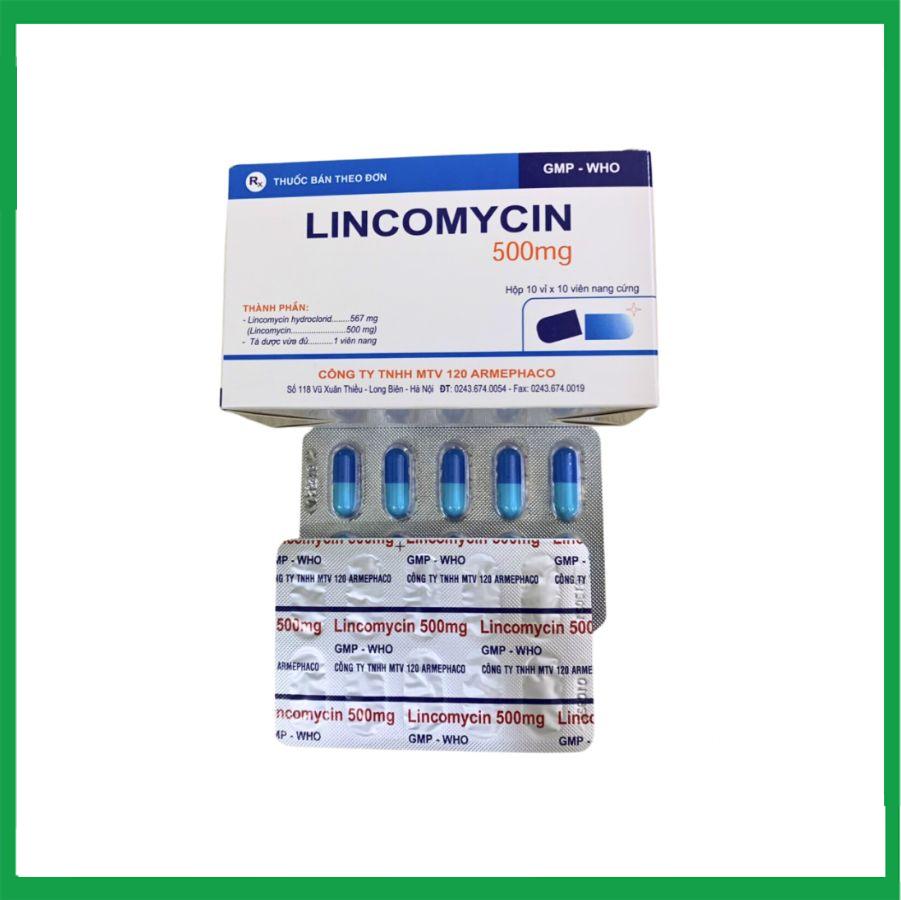 Lincomycin-500mg-Armephaco-1.jpg Nhà Thuốc Thanh Vinh - Lincomycin 500mg Armephaco 1