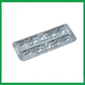 Nhà Thuốc Thanh Vinh - Viên nén Lisiplus HCT 10/12.5 điều trị tăng huyết áp nguyên phát (3 vỉ x 10 viên) 2 Nhà Thuốc Thanh Vinh - Lisiplus HCT 2