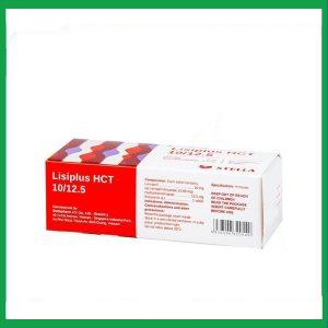 Nhà Thuốc Thanh Vinh - Viên nén Lisiplus HCT 10/12.5 điều trị tăng huyết áp nguyên phát (3 vỉ x 10 viên) 1 Nhà Thuốc Thanh Vinh - Lisiplus HCT40