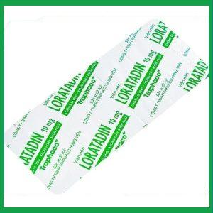 Nhà Thuốc Thanh Vinh - Viên nén Loratadin 10mg giảm viêm mũi dị ứng, ngứa và mày đay (1 vỉ x 10 viên) 1 Nhà Thuốc Thanh Vinh - Loratadin 10mg Traphaco 4