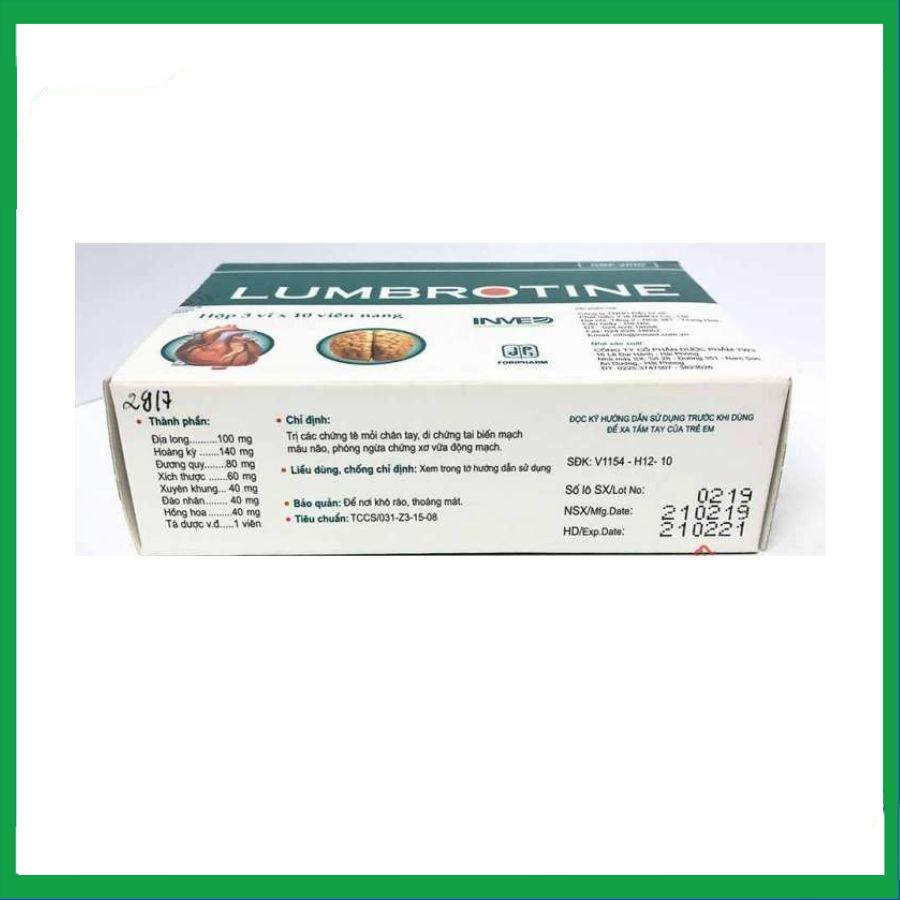 Lumbrotine-1.jpg Nhà Thuốc Thanh Vinh - Lumbrotine 1