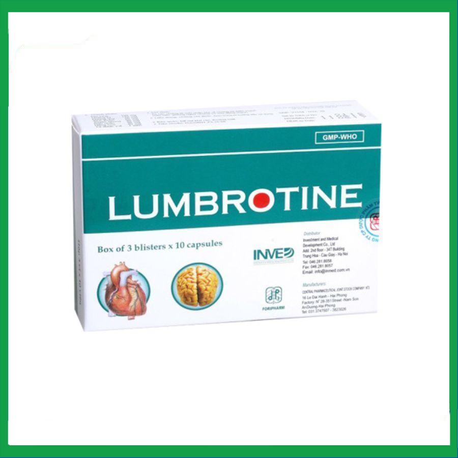 Lumbrotine.jpg Nhà Thuốc Thanh Vinh - Lumbrotine