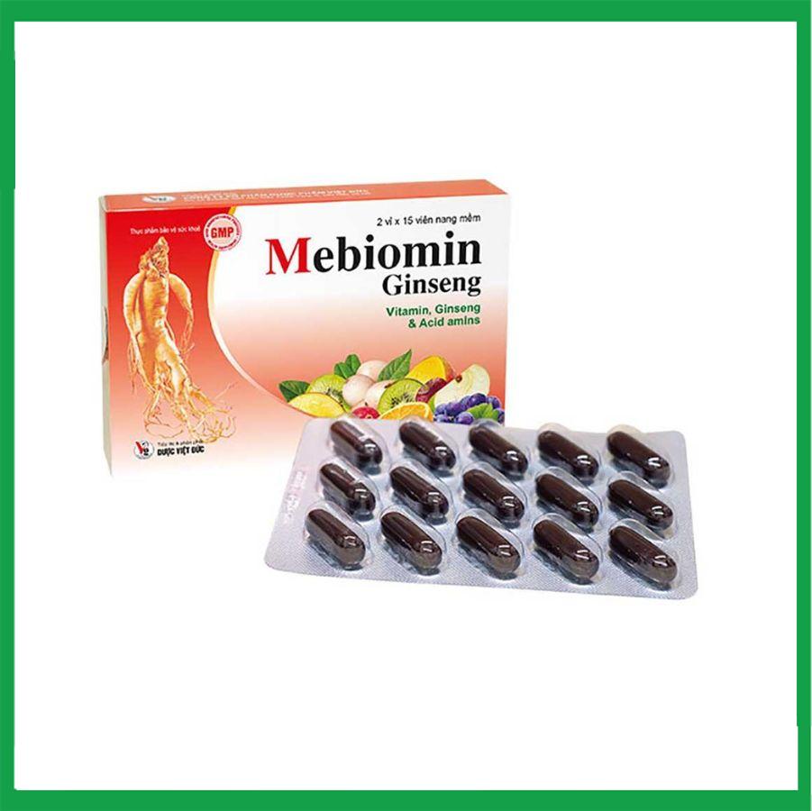 Mebiomin-ginseng.jpg Nhà Thuốc Thanh Vinh - Mebiomin ginseng
