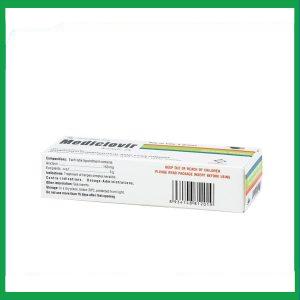 Nhà Thuốc Thanh Vinh - Thuốc mỡ tra mắt Mediclovir 3% điều trị viêm giác mạc (5g) 1 Nhà Thuốc Thanh Vinh - Mediclovir 2