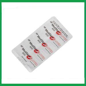 Nhà Thuốc Thanh Vinh - Thuốc MedSkin Clovir 800 điều trị nhiễm virus Herpes simplex, bệnh thủy đậu, viêm phổi do Zona (3 vỉ x 10 viên) 1 Nhà Thuốc Thanh Vinh - Medskin Clovir 800 2