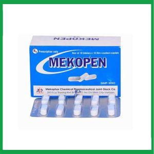 Nhà Thuốc Thanh Vinh - Thuốc Mekopen Mekophar điều trị bệnh nhiễm khuẩn đường hô hấp trên Hộp 10 vỉ x 10 viên 1 Nhà Thuốc Thanh Vinh - Mekopen 2