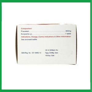 Nhà Thuốc Thanh Vinh - Thuốc Mekotropyl 800 trị chóng mặt, rung giật cơ, giảm trí nhớ (Hộp 10 vỉ x 10 viên) 1 Nhà Thuốc Thanh Vinh - Mekotropyl 800 2