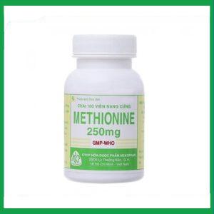 Viên nang cứng Methionine 250mg Mekophar điều trị quá liều paracetamol (100 viên)