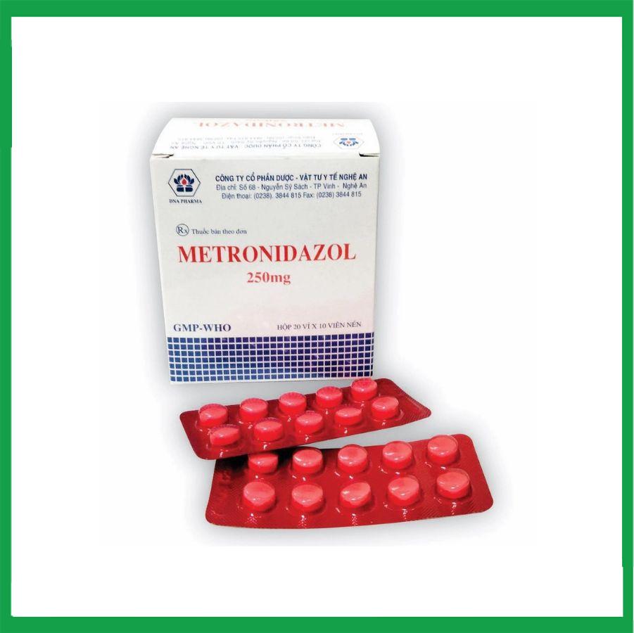 Metronidazol-250mg-Nghe-An.jpg Nhà Thuốc Thanh Vinh - Metronidazol 250mg Nghe An