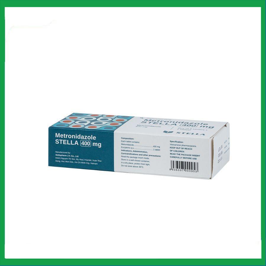 Metronidazole-Stella-400mg-1-1.jpg Nhà Thuốc Thanh Vinh - Metronidazole Stella 400mg 1 1
