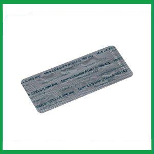 Nhà Thuốc Thanh Vinh - Thuốc Metronidazole Stella 400mg điều trị nhiễm nấm, nhiễm khuẩn kỵ khí (2 vỉ x 7 viên) 1 Nhà Thuốc Thanh Vinh - Metronidazole Stella 400mg 2