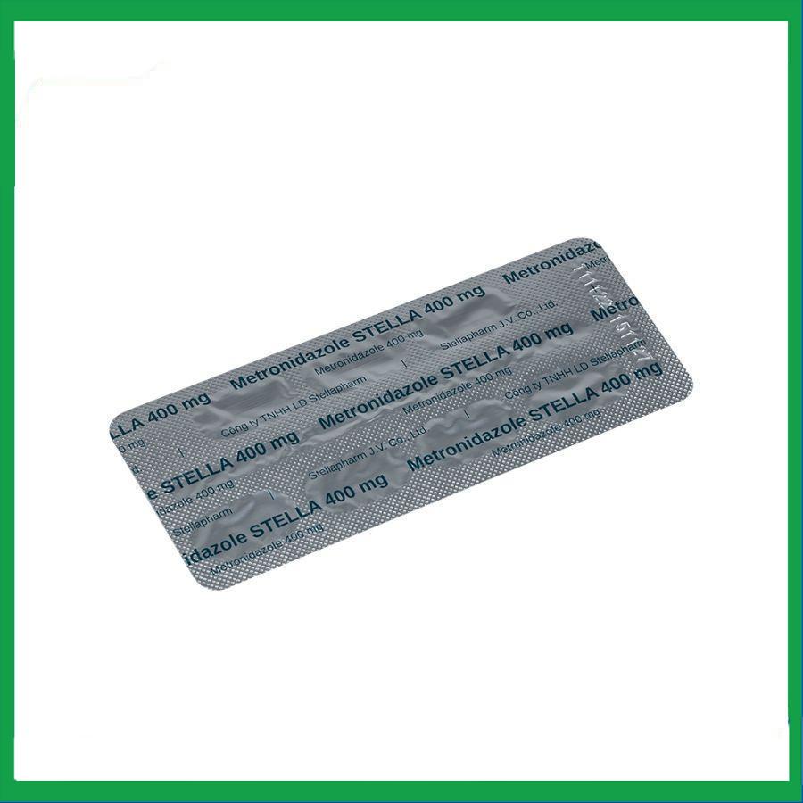 Metronidazole-Stella-400mg-2.jpg Nhà Thuốc Thanh Vinh - Metronidazole Stella 400mg 2