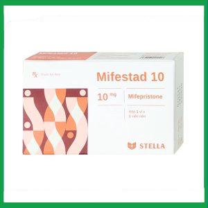 Thuốc Mifestad 10 Stella điều trị tránh thai khẩn cấp trong 120 giờ sau khi giao hợp (1 viên)