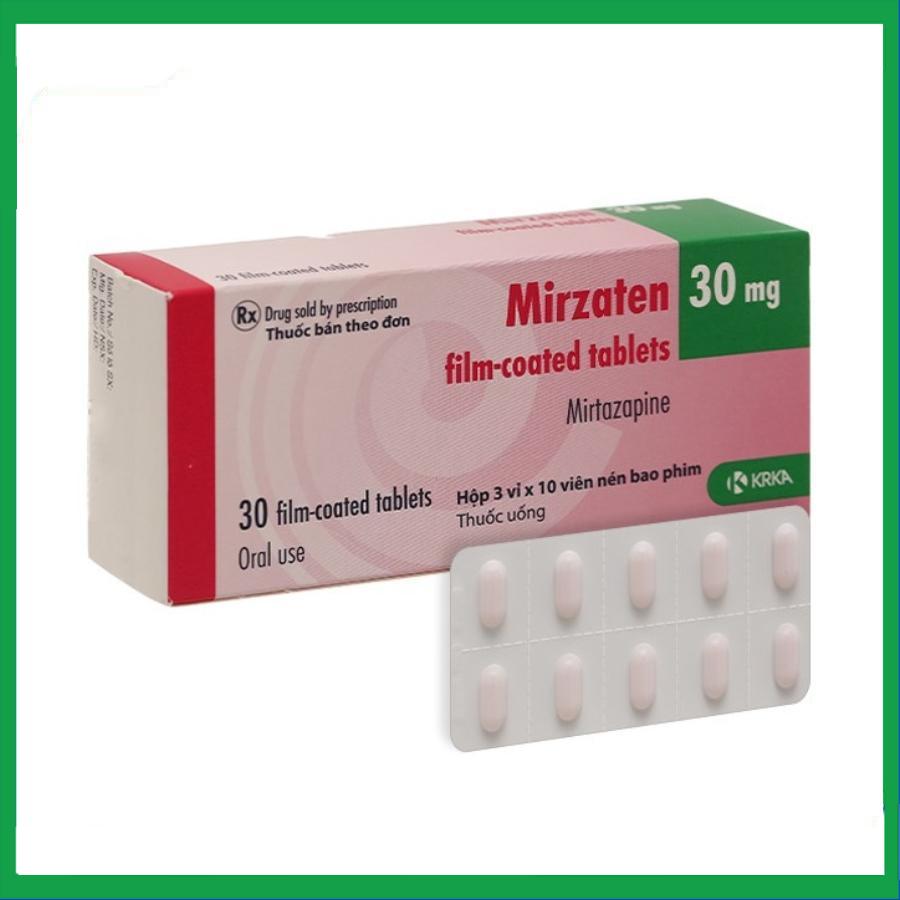 Mirzaten-30mg.jpg Nhà Thuốc Thanh Vinh - Mirzaten 30mg