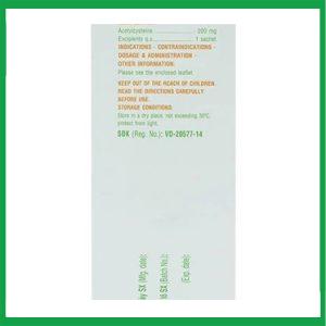 Nhà Thuốc Thanh Vinh - Bột uống Mitux 200mg DHG làm loãng chất nhầy đường hô hấp 3 Nhà Thuốc Thanh Vinh - Mitux 200mg1