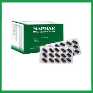 Thuốc bổ sung vitamin Naphar With Amino Acids hộp 10 vỉ x 15 viên