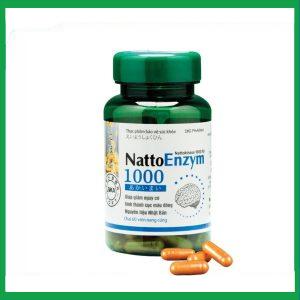 Nhà Thuốc Thanh Vinh - Viên uống NattoEnzym 1000 tan cục máu đông trong lòng mạch, tăng tuần hoàn máu (60 Viên) 2 Nhà Thuốc Thanh Vinh - Nattoenzym 1000 3