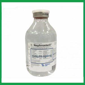 Nephrosteril 250ml điều trị suy thận cấp và mạn tính