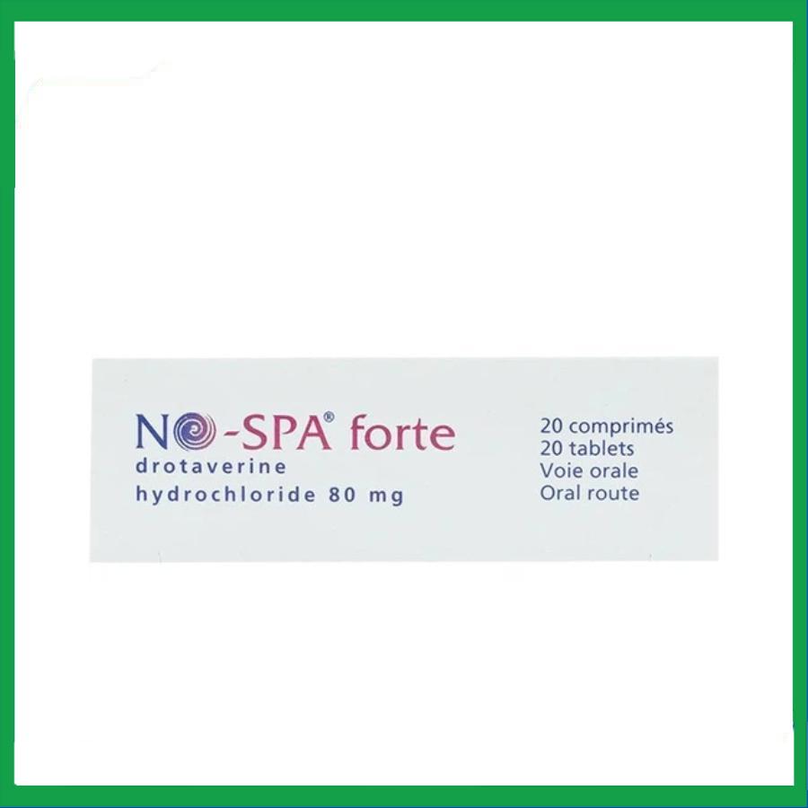 No-spa-Forte-80mg-2.jpg Nhà Thuốc Thanh Vinh - No spa Forte 80mg 2