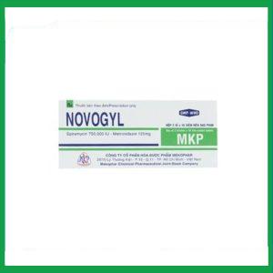 Thuốc Novogyl điều trị nhiễm khuẩn răng miệng, viêm nướu răng (2 vỉ x 10 viên)