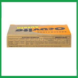 Nhà Thuốc Thanh Vinh - Viên nén Ocuvite Lutein Bausch & Lomb hỗ trợ tăng cường thị lực (3 vỉ x 20 viên) 1 Nhà Thuốc Thanh Vinh - Ocuvite Lutein 1