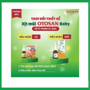 Nhà Thuốc Thanh Vinh - Otosan Nasal Spray Baby 1