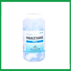 Thuốc Paracetamol 500mg Hà Tĩnh giảm đau, hạ sốt