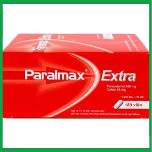Nhà Thuốc Thanh Vinh - Viên nén Paralmax Extra 500mg/65mg Boston giảm, hạ sốt 4 Nhà Thuốc Thanh Vinh - Paralmax Extra1