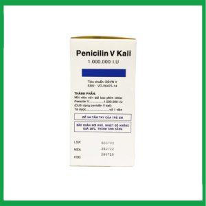 Nhà Thuốc Thanh Vinh - Thuốc Penicilin V Kali 1.000.000 I.U Vidipha điều trị và dự phòng các chứng nhiễm khuẩn (10 vỉ x 10 viên) 1 Nhà Thuốc Thanh Vinh - Penicilin V kali Vidipha 2