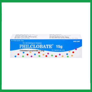 Nhà Thuốc Thanh Vinh - Kem bôi da PhilClobate Phil Inter Pharma điều trị viêm da, chàm, chàm dị ứng (15g) 2 Nhà Thuốc Thanh Vinh - Phil clobate1