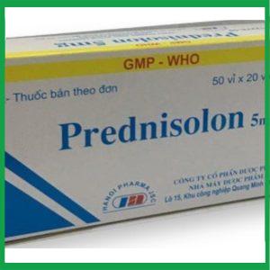 Thuốc kháng viêm Prednisolon 5mg DP Hà Nội