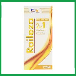 Nhà Thuốc Thanh Vinh - Dầu gội Raileza diệt các loại chấy rận 120ml 1 Nhà Thuốc Thanh Vinh - Raileza 1