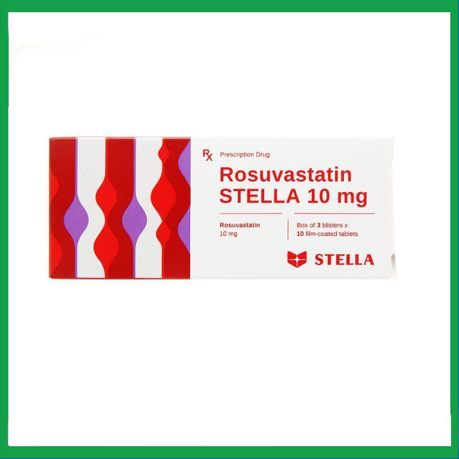 Rosuvastatin-10mg.jpg Nhà Thuốc Thanh Vinh - Rosuvastatin 10mg