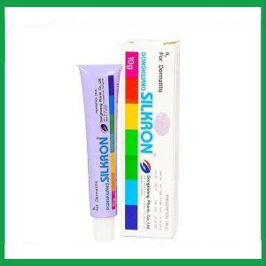 Kem bôi da Silkron điều trị nhiễm khuẩn, nhiễm nấm (10g)