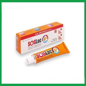 Kem bôi da Soslac G3 điều trị viêm da dị ứng, lang ben (15g)