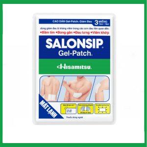 Nhà Thuốc Thanh Vinh - Cao dán Salonsip Gel - Patch Hisamitsu giảm đau, kháng viêm do mỏi cơ, đau cơ (8 gói x 3 miếng) 2 Nhà Thuốc Thanh Vinh - Salonsip Gel Patch 1 1