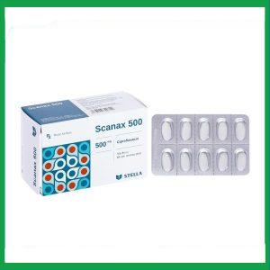 Thuốc Scanax 500 Stella điều trị nhiễm khuẩn (5 vỉ x 10 viên)